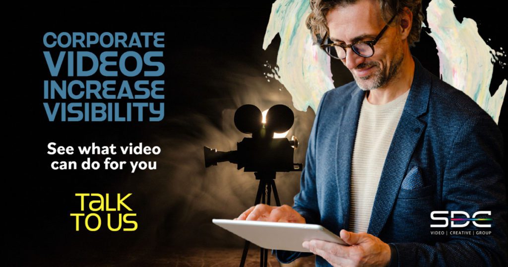 Corporate videos increase visibility