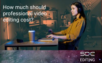 How much should professional video editing cost?